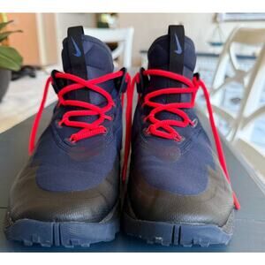 Nike Trail Hiking Boots Black Red Lace Men’s Size 8.5 (UK 7.5 / EU 42 / 26.5cm)
